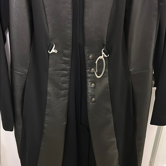 Joseph Ribkoff sold Black Women's Jacket 2 pockets, 2 tones - Picture 9 of 11